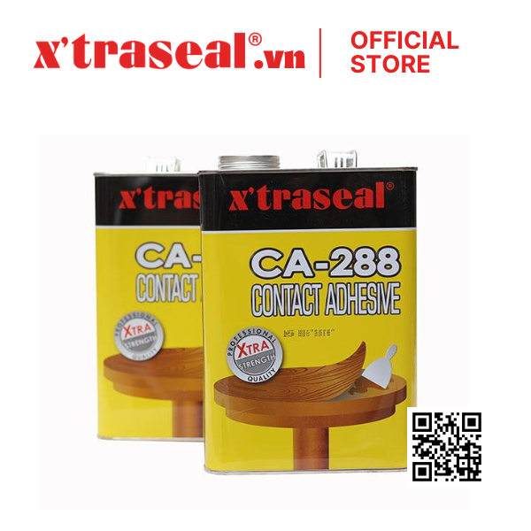 Keo dán đa năng tiếp xúc Xtraseal CA-288 (Keo Vàng) (1) Keo dán đa năng tiếp xúc Xtraseal CA-288 3kg (Keo Vàng)