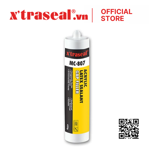 Keo trám khe hở gốc nước Acrylic Xtraseal MC-807 Keo trám khe hở gốc nước Acrylic Xtraseal MC-807