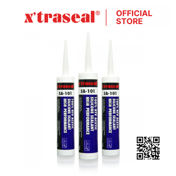 Keo Silicone Acetic 100% RTV Xtraseal SA-101 300gr
